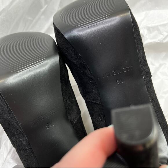 Nine West Gotcha over the knee boots black - 5 - Picture 8 of 11